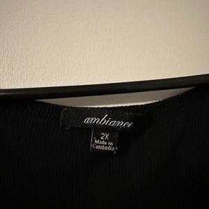 size 2xl ambiance tank top, worn 1 time